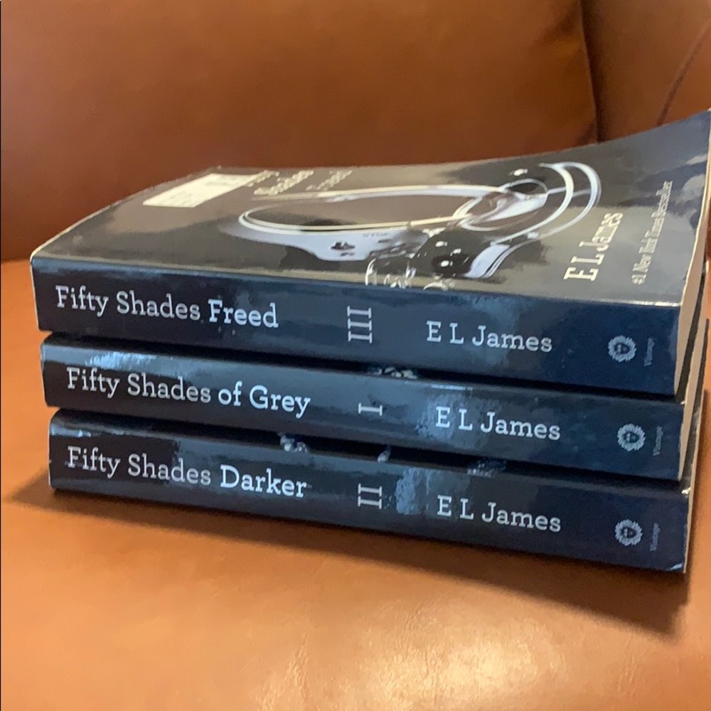 Three Fifty Shades of Grey books